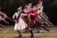 English National Ballet 70th ANNIVERSARY GALA_ London ColiseumLa Sylphide; Francesca Velicu, Joseph CaleyEnglish National Ballet School,