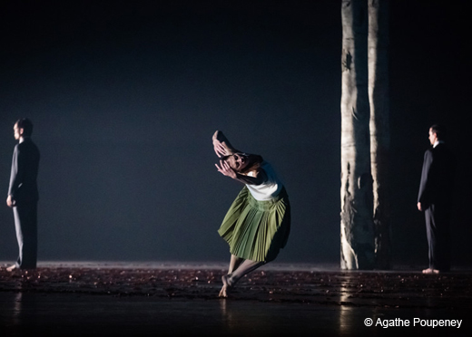 Marie-Agnès Gillot dans Verklärte Nacht (La Nuit transfigurée) d'Anne Teresa De Keersmaeker par le Ballet de l'Opéra de Paris
