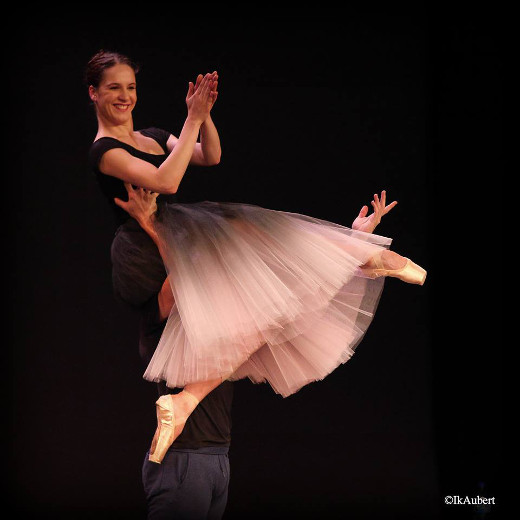 Répétition de Brahms-Schönberg Quartet de George Balanchine - Sébastien Marcovici, Yann Chailloux et Valentine Colasante