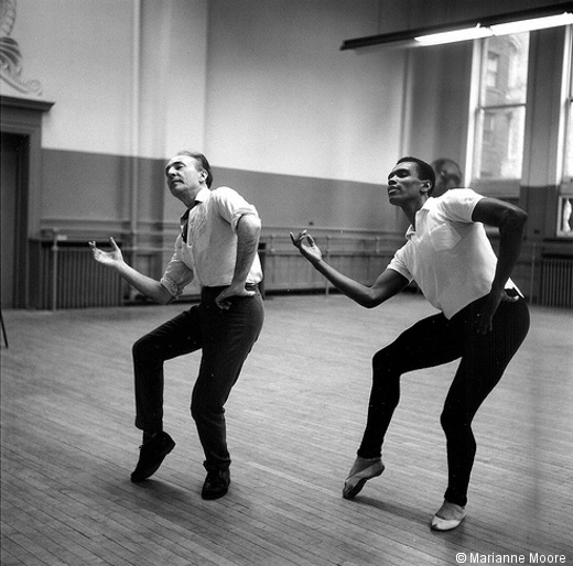 George Balanchine et Arthur Mitchell