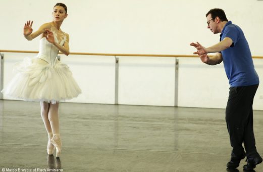 Nicoletta Manni en répétition avec Alexeï Ratmansky.