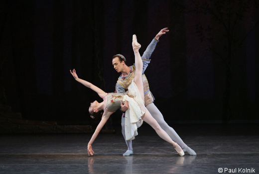 Tiler Peck et Tyler Angle- Songe d'Une Nuit d'Eté- Divertissement.