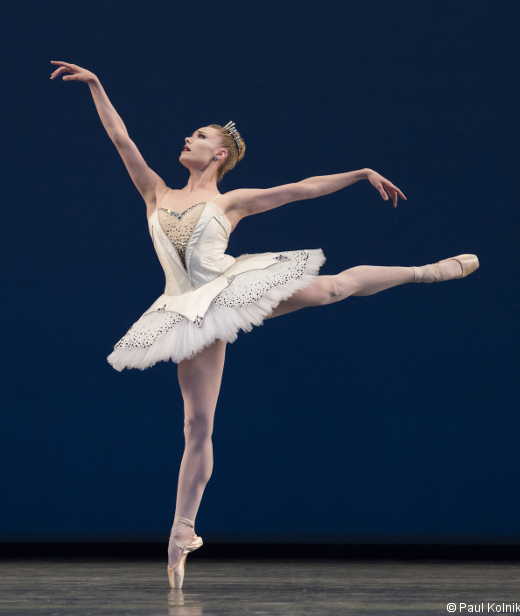 Sara Mearns-Symphony in C Matinee Choreography George Balanchine © The George Balanchine Trust New York City Ballet Credit Photo: Paul Kolnik studio@paulkolnik.com nyc 212-362-7778