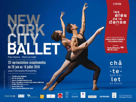 Le New York City Ballet aux Étés de la Danse