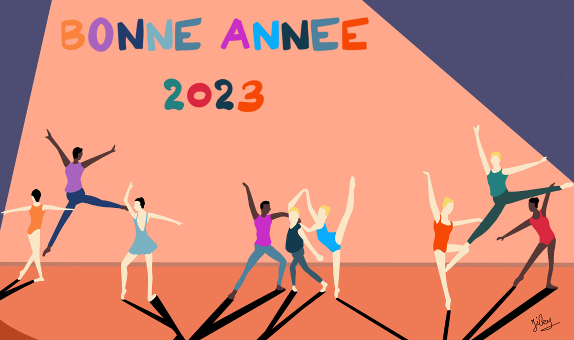 Bonne année dansée 2023 ! – Danses avec la plume – L'actualité de la danse