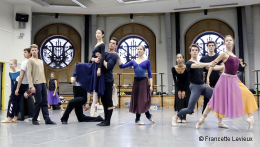 Entre Chien et loup de Justin Peck - En répétition