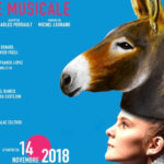 Marie-Agnès Gillot et Michaël Denard dans la comédie musicale Peau d’Âne au Théâtre Marigny