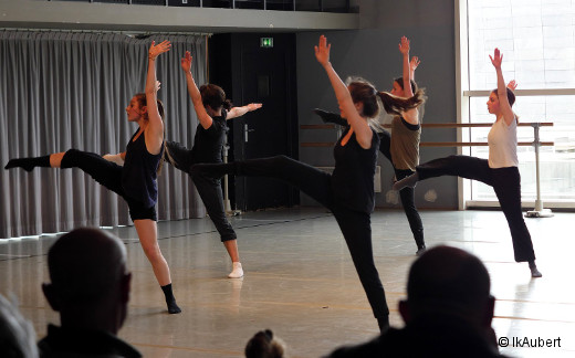 Les DNSP2 contemporaine, classe de danse jazz de Cathy Bisson